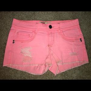 Lei Neon Pink Shorts